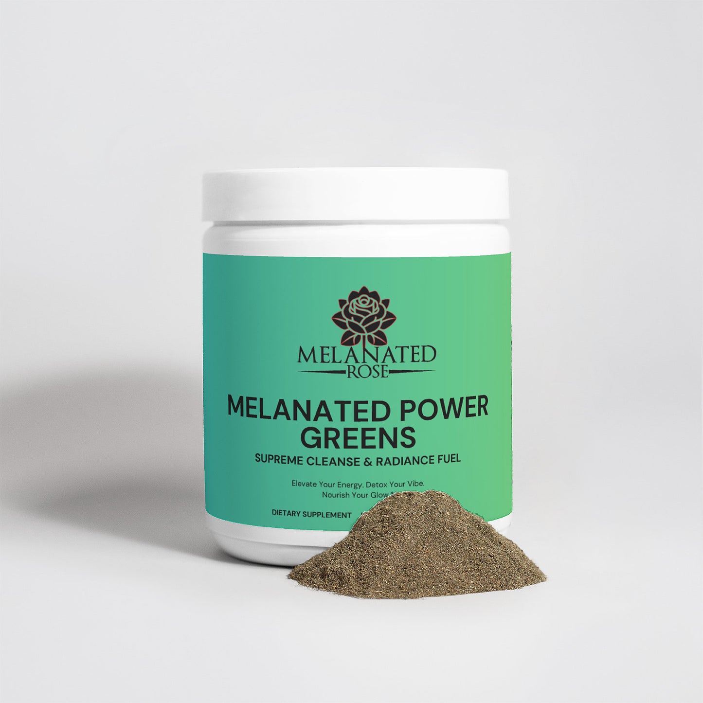 Melanated Power Greens - Supreme Cleanse & Radiance Fuel