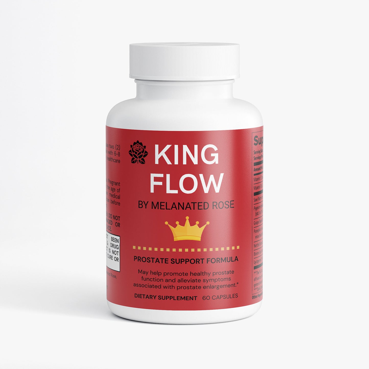 KING FLOW PROSTATE SUPPORT FORMULA by MELANATED ROSE