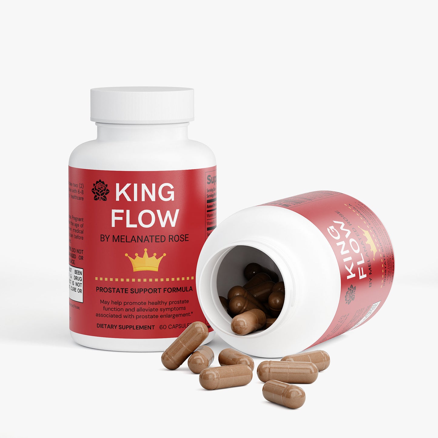 KING FLOW PROSTATE SUPPORT FORMULA by MELANATED ROSE