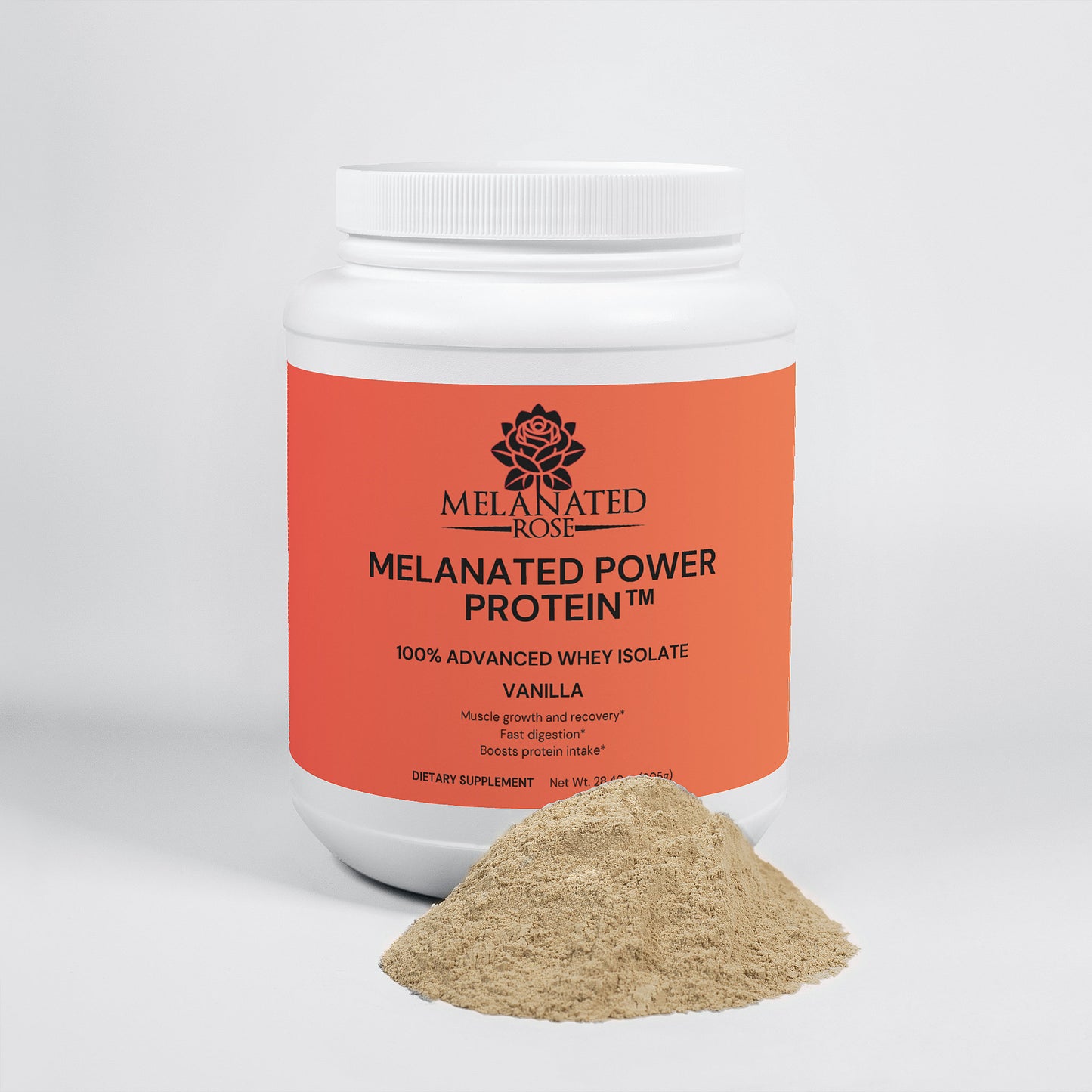 MELANATED POWER PROTEIN (Vanilla)