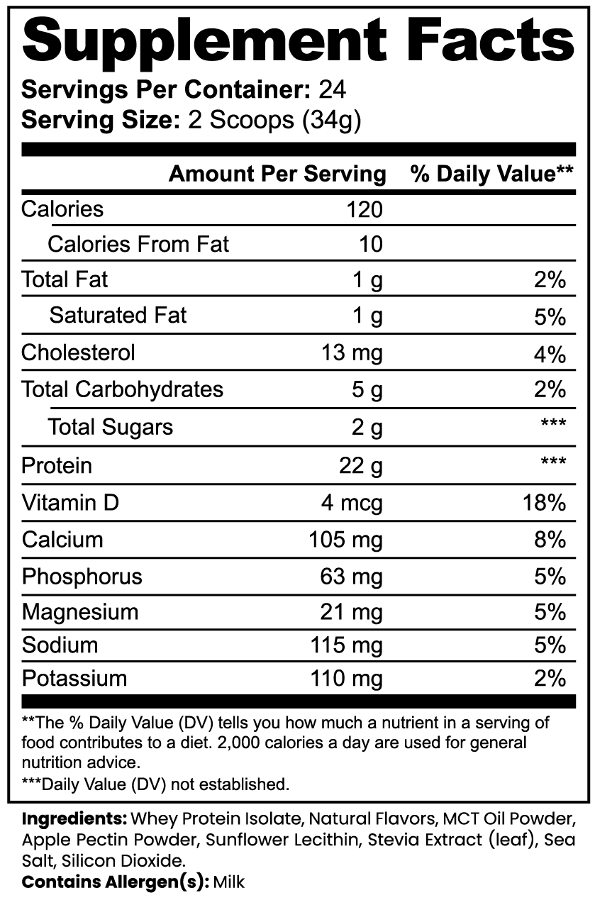 MELANATED POWER PROTEIN (Vanilla)