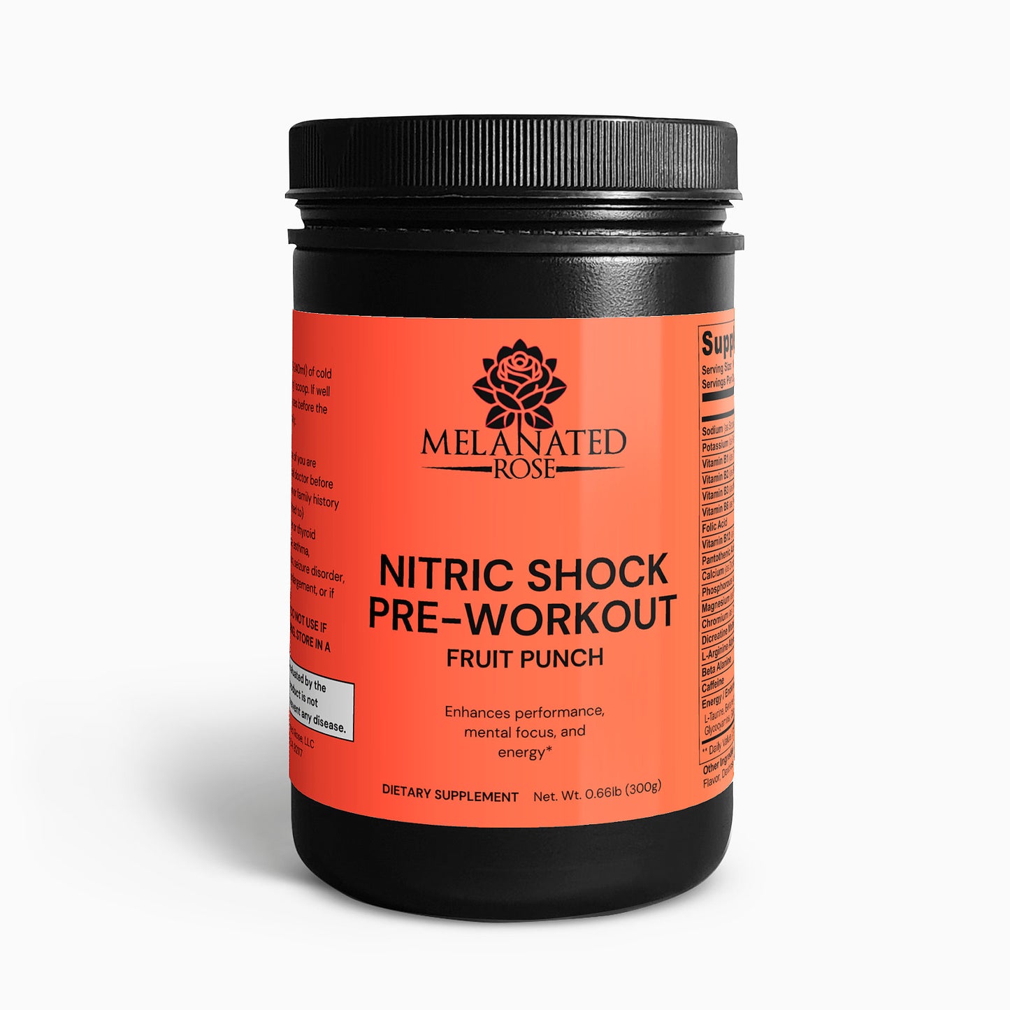 Nitric Shock Pre-Workout Powder (Fruit Punch)