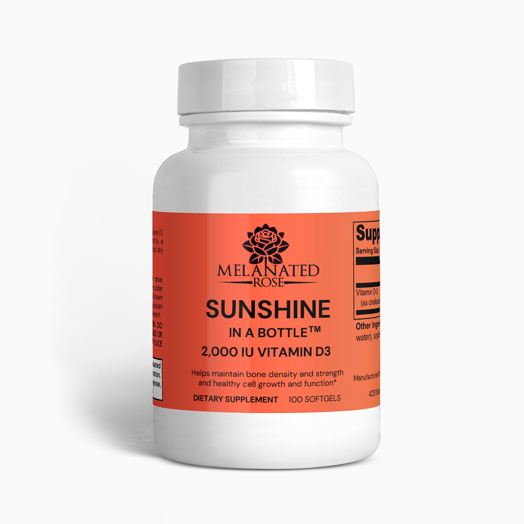 SUNSHINE IN A BOTTLE™ (2,000 IU Vitamin D3)