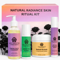 Natural Radiance Skin Ritual Kit (Balanced Glow Type) - For glowing, low-maintenance melanin that needs consistent nourishment