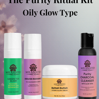 Purity Ritual Kit (Oily Glow Type) - For clarity, balance, and purified melanin
