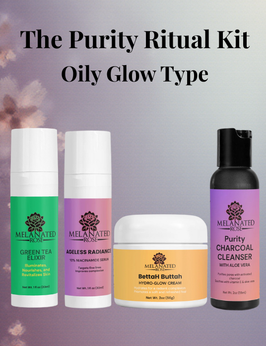 Purity Ritual Kit (Oily Glow Type) - For clarity, balance, and purified melanin