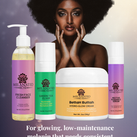 Natural Radiance Ritual Kit (Balanced Glow Type) - For glowing, low-maintenance melanin that needs consistent nourishment
