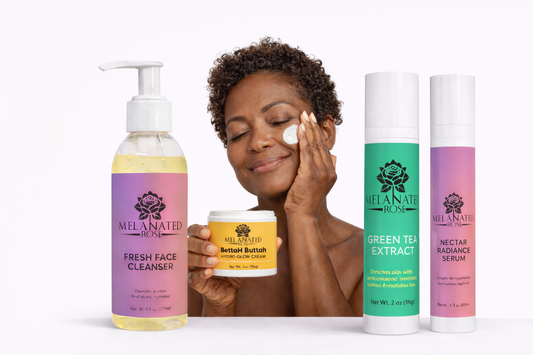 Natural Radiance Skin Ritual Kit (Balanced Glow Type) - For glowing, low-maintenance melanin that needs consistent nourishment