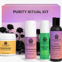 Purity Skin Ritual Kit (Oily Glow Type) - For clarity, balance, and purified melanin